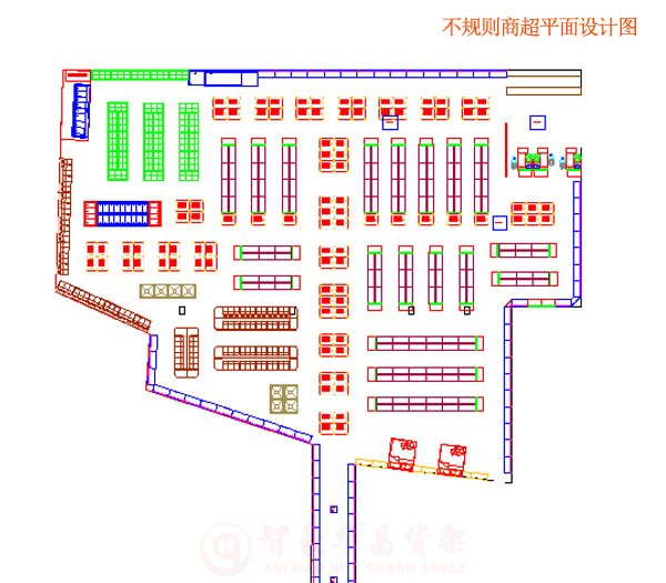 成都不規則商場平面設計圖