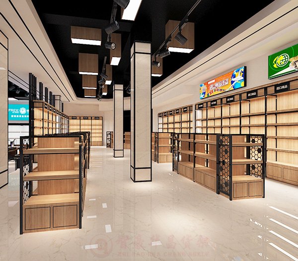 成都特產店貨架