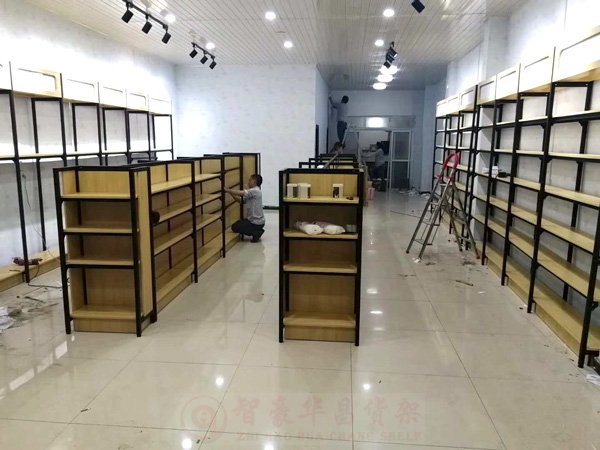 重慶貨架定做安裝現場圖