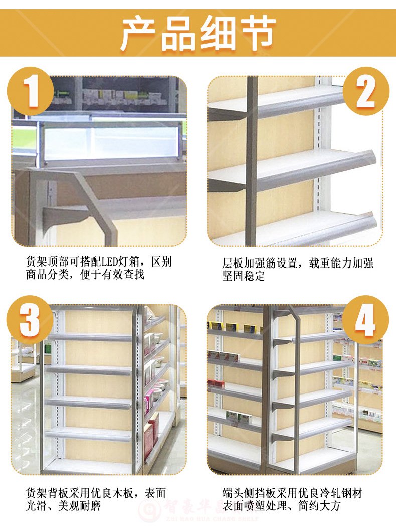 藥房貨架細節 藥房貨架細節
